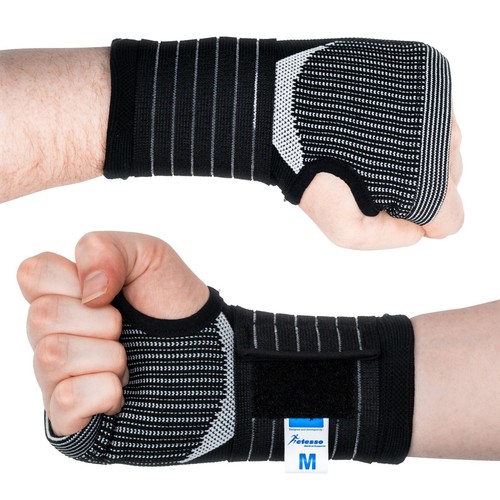 Actesso grey elastic wrist - grey,