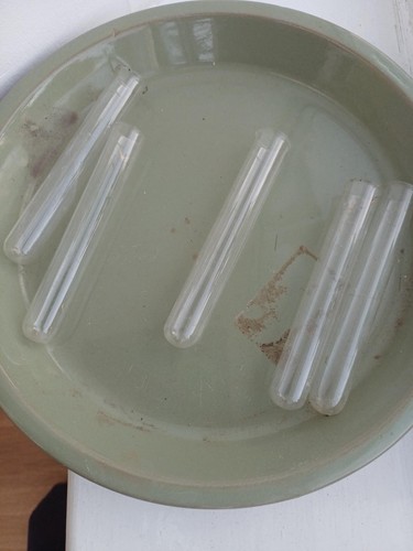 Pyrex test tubes glass - pyrex,