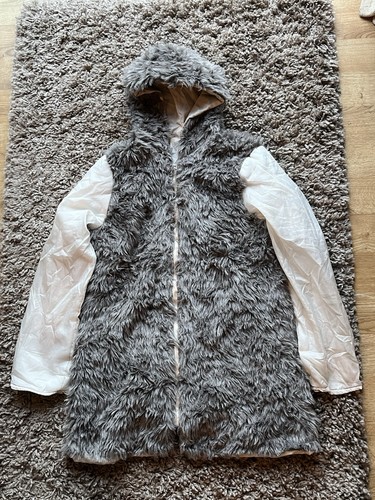 Vintage faux fur longline - faux,