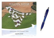 Vulcan XH558 Wall Calendar