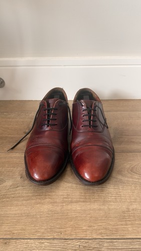 Barker men burgundy - burgundy, leather