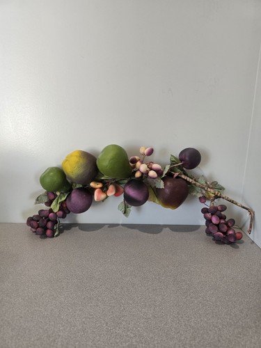 Vintage antique fruit garland - antique,