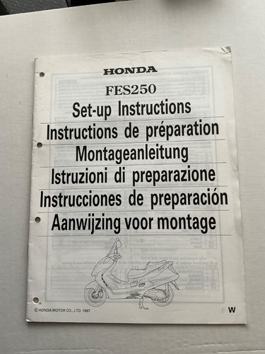 Nos genuine honda - workshop, set