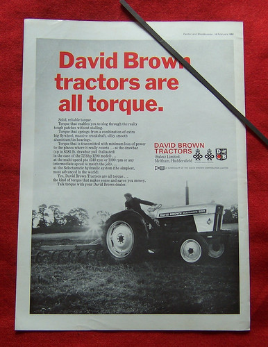 David brown selectamatic - selectamatic, 990