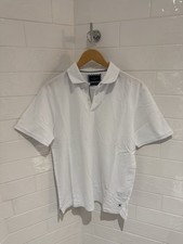 Hackett White Polo Shirt Size