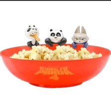 Odeon Kung Fu Panda 4 Limited Edition Popcorn Bowl/Figures Set Cinema Brand New