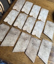 Walnut Veneer NATURAL WOOD 2 LOTS OF DIFFERENT MATCHING SHEETS. 14 in Total