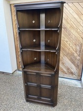 Ercol Corner Unit, Mahogany