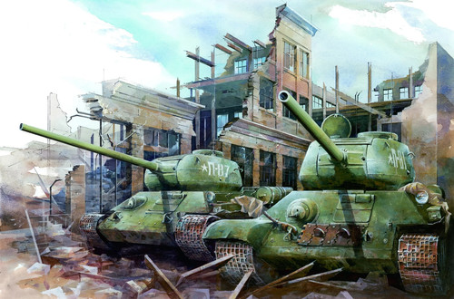 Dragon military t - 1/35, t-34/85