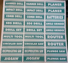 Makita style tool box stickers X 27 off