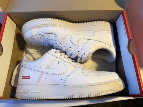 Supreme nike air - supreme, white