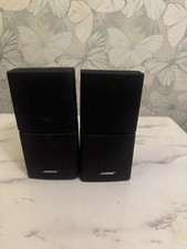 2 x BOSE Jewel satellite/surround double cube speakers