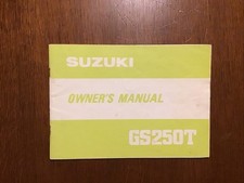 SUZUKI GS250T ORIGINAL 1980