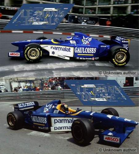 Decals ligier js43 - ligier, 1996