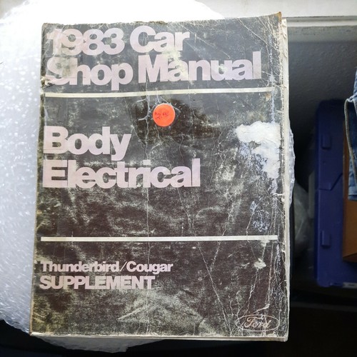 1983 ford car shop - ford, body