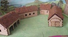 28mm Thatch Farm (4 Buildings)