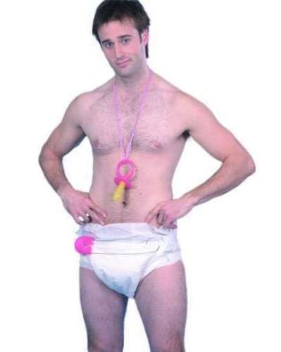 Adult baby fancy - adult, nappy