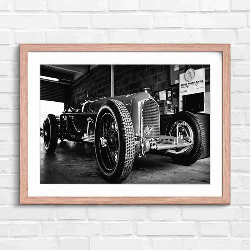 Classic vintage racing car - racing,