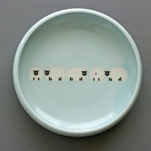 Cute animal plate japanese - animal,
