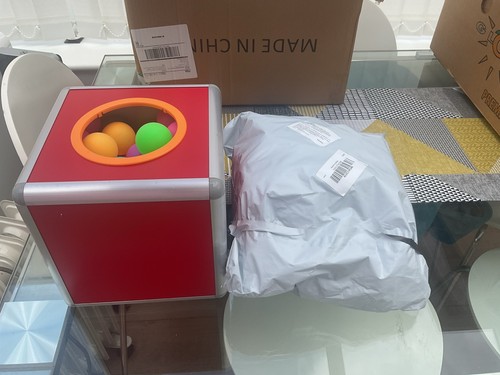Tombola raffle box with balls - raffle,