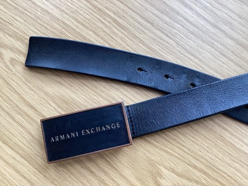 Armani exchange leather - exchange,