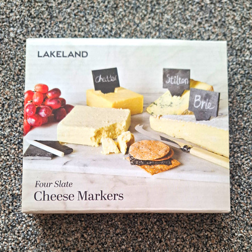 Lakeland slate cheese markers - slate,