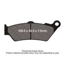 EBC Motorcycle Brake Pads DMX