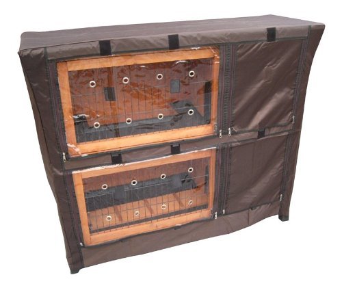 Bunny business hutch cover - hutch,