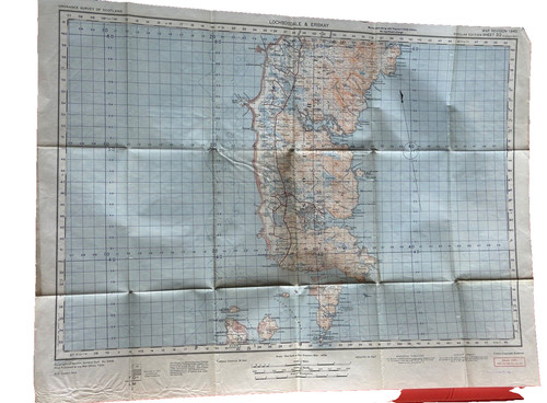 Ordnance survey one inch - ordnance, war