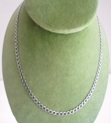 Silver 925 necklace - silver, cable