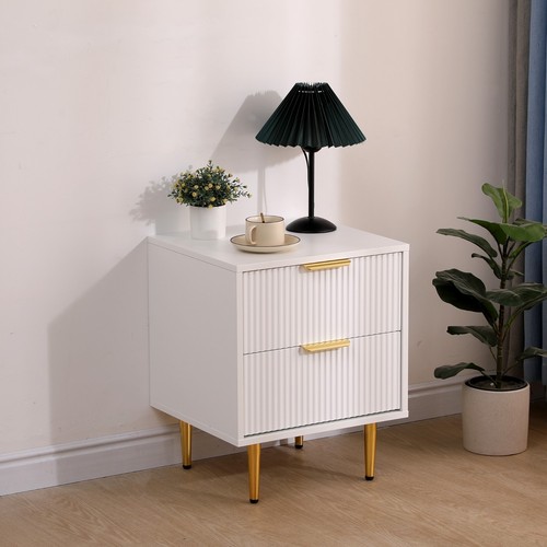 Drawer bedside cabinet white - drawer,