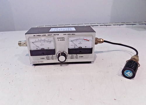 Toyo meter thru - rf, watt