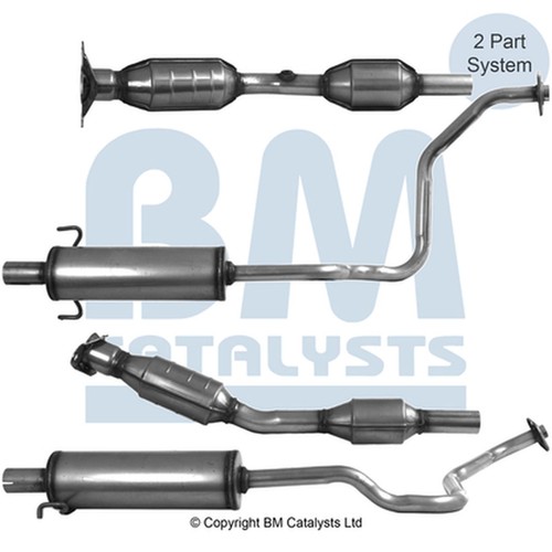Catalytic converter fit kit - converter,