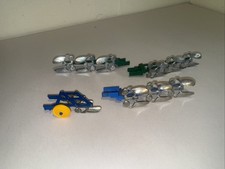 Britains Farm Plough Bundle Joblot 1x 3 Furrow 3x Reversible For 1:32 Tractor