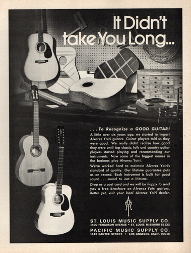 Vintage 1970s alvarez - vintage,