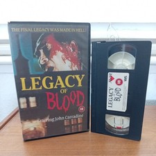 Legacy Of Blood Big Box VHS
