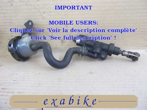 Rear brake master - brake, cylinder