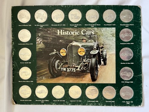 Shell historic cars coin - shell,