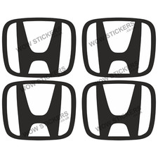 Honda Stickers (A) x4 decal