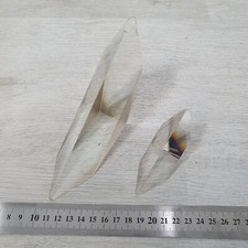 2 x Optical Glass Prism Rhomboid Prism Bundle - B32