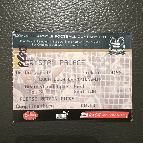 2007 plymouth argyle - plymouth, v