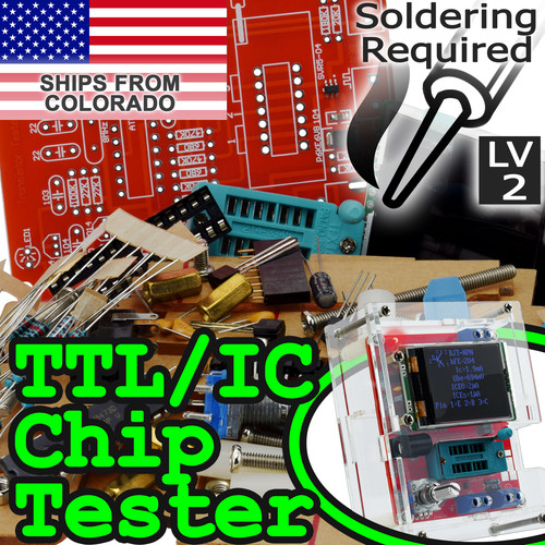 Gm328 ttl transistor tester - gm328, ic-ttl
