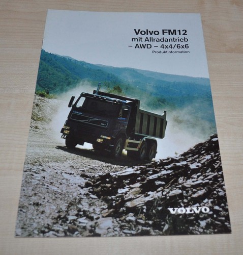 Volvo fm12 4x4 - fm12, dump