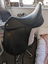 Black 18” Thorowgood Dressage Saddle