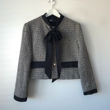 Zara Bow Boucle Short Textured