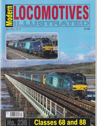 Modern locomotives illustrated - modern,