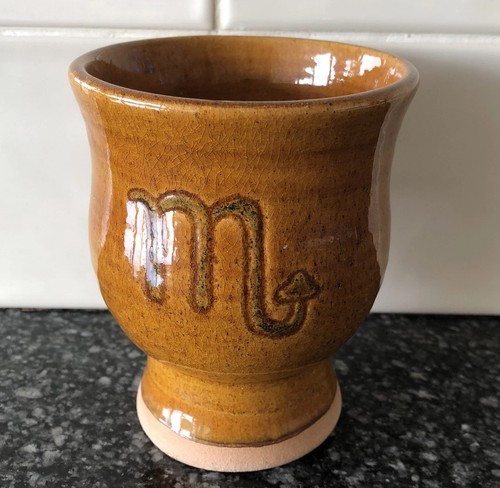 Vintage studio pottery glazed - vintage,