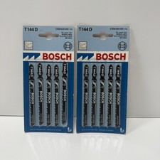 Bosch Jigsaw Blade T144D - 2 Packs Of 5 (10 Count)
