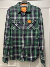 Superdry mens lumberjack twill