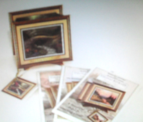 Thomas kinkade set pop up - of, 4